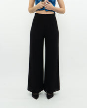 Load image into Gallery viewer, Vintage x Made in Canada x Black Flowy Dress Pant (XS, S)