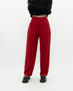 Vintage x Red Dress Pant (XS-M)