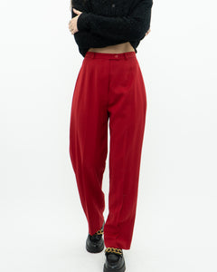 Vintage x Red Dress Pant (XS-M)