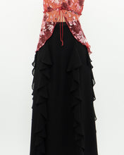 Load image into Gallery viewer, Vintage x Black Frilly Dress Skirt (XXS, XS)