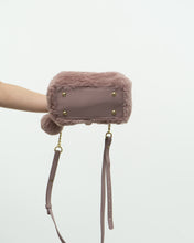 Load image into Gallery viewer, ISAAC MAZRAHI x Pink Fuzzy Purse