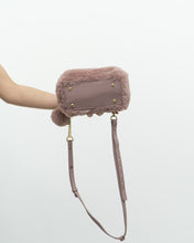 Load image into Gallery viewer, ISAAC MAZRAHI x Pink Fuzzy Purse