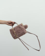 Load image into Gallery viewer, ISAAC MAZRAHI x Pink Fuzzy Purse