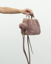 Load image into Gallery viewer, ISAAC MAZRAHI x Pink Fuzzy Purse