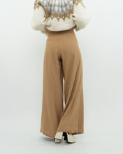 Load image into Gallery viewer, ALICE + OLIVIA x Camel Linen Wide Leg Pant (M)