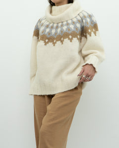 BANANA REPUBLIC x Angora-blend Hoiday Sweater (S-L)