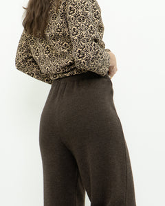 Vintage x Brown Knit Wool Pant (M, L)