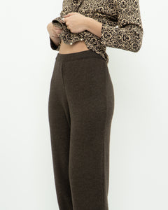 Vintage x Brown Knit Wool Pant (M, L)