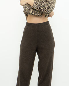 Vintage x Brown Knit Wool Pant (M, L)