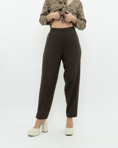 Vintage x Brown Knit Wool Pant (M, L)