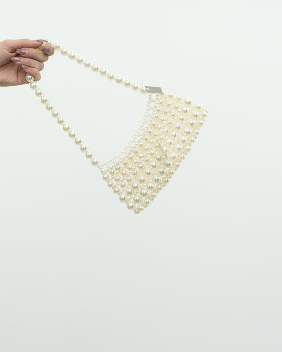 Vintage x Deadstock Pearl Beaded Clutch