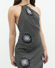 Load image into Gallery viewer, Vintage x Made in USA x ABS EVENING by Allen Schwartz Silk Asymmetric Dress (S, M)