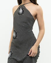 Load image into Gallery viewer, Vintage x Made in USA x ABS EVENING by Allen Schwartz Silk Asymmetric Dress (S, M)