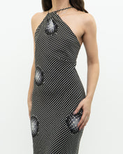 Load image into Gallery viewer, Vintage x Made in USA x ABS EVENING by Allen Schwartz Silk Asymmetric Dress (S, M)