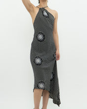 Load image into Gallery viewer, Vintage x Made in USA x ABS EVENING by Allen Schwartz Silk Asymmetric Dress (S, M)