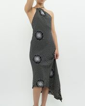 Load image into Gallery viewer, Vintage x Made in USA x ABS EVENING by Allen Schwartz Silk Asymmetric Dress (S, M)