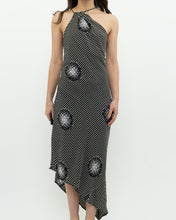 Load image into Gallery viewer, Vintage x Made in USA x ABS EVENING by Allen Schwartz Silk Asymmetric Dress (S, M)