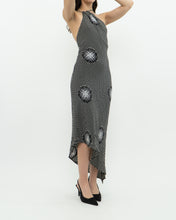 Load image into Gallery viewer, Vintage x Made in USA x ABS EVENING by Allen Schwartz Silk Asymmetric Dress (S, M)