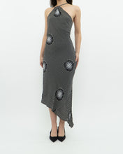 Load image into Gallery viewer, Vintage x Made in USA x ABS EVENING by Allen Schwartz Silk Asymmetric Dress (S, M)