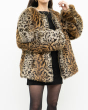 Load image into Gallery viewer, Vintage x REGAL FURS Faux Fur Cheetah Jacket (S-XL)