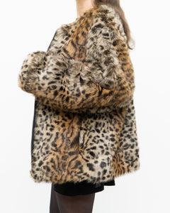 Vintage x REGAL FURS Faux Fur Cheetah Jacket (S-XL)