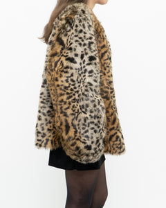 Vintage x REGAL FURS Faux Fur Cheetah Jacket (S-XL)