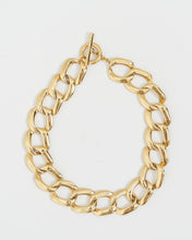 Load image into Gallery viewer, Vintage x Chunky Gold Tone Chain Choker