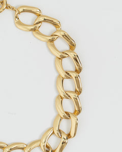 Vintage x Chunky Gold Tone Chain Choker