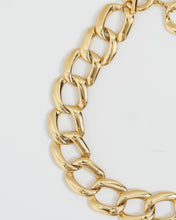 Load image into Gallery viewer, Vintage x Chunky Gold Tone Chain Choker