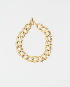 Vintage x Chunky Gold Tone Chain Choker