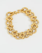 Load image into Gallery viewer, Vintage x Chunky Gold Bracelet, Necklace Set