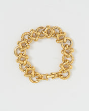 Load image into Gallery viewer, Vintage x Chunky Gold Bracelet, Necklace Set