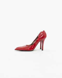 Vintage x ALDO Red Patent Pumps (6, 6.5)