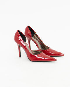 Vintage x ALDO Red Patent Pumps (6, 6.5)