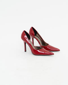 Vintage x ALDO Red Patent Pumps (6, 6.5)