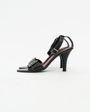 Load image into Gallery viewer, Vintage x Made in Brazil x JESSICA Black Leather Heels (7.5, 8)