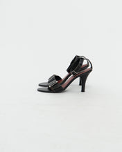 Load image into Gallery viewer, Vintage x Made in Brazil x JESSICA Black Leather Heels (7.5, 8)