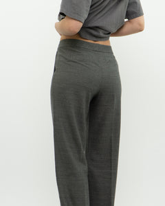 Vintage x Grey Wool Mid-Rise Dress Pant (S)