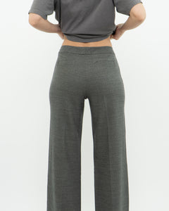 Vintage x Grey Wool Mid-Rise Dress Pant (S)