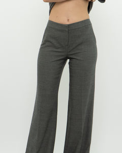 Vintage x Grey Wool Mid-Rise Dress Pant (S)