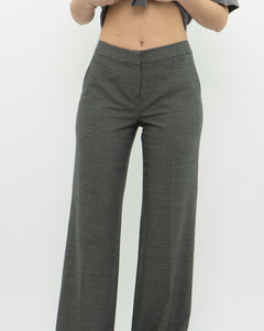 Vintage x Grey Wool Mid-Rise Dress Pant (S)