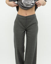 Load image into Gallery viewer, Vintage x Grey Wool Mid-Rise Dress Pant (S)