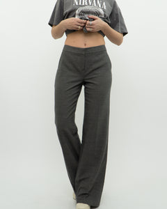 Vintage x Grey Wool Mid-Rise Dress Pant (S)