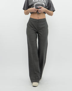 Vintage x Grey Wool Mid-Rise Dress Pant (S)