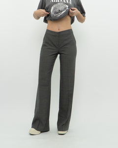 Vintage x Grey Wool Mid-Rise Dress Pant (S)