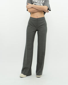 Vintage x Grey Wool Mid-Rise Dress Pant (S)