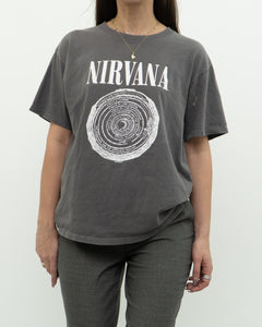 Nirvana x 2003 Anvil Grey Tee (XS-M)