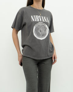 Nirvana x 2003 Anvil Grey Tee (XS-M)