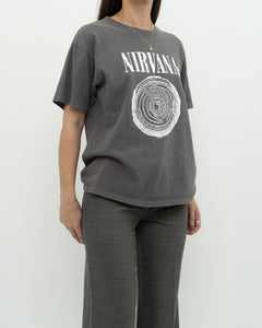 Nirvana x 2003 Anvil Grey Tee (XS-M)