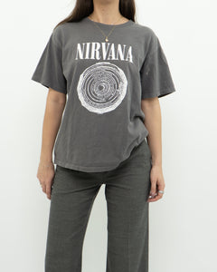 Nirvana x 2003 Anvil Grey Tee (XS-M)